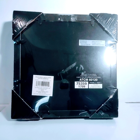 Puppy Wooden Shadowbox Picture Frame 8x8 in with Woof inscribed on Front - Picture 3 of 4